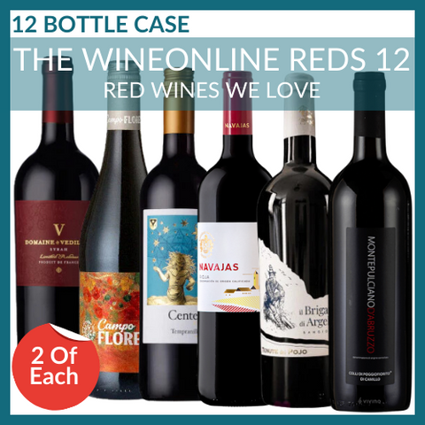 The WineOnline Reds Case- 12 Bottles