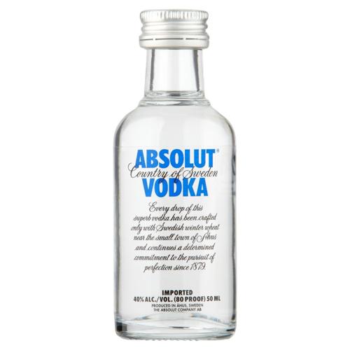 Absolut Vodka Miniatures 5cl
