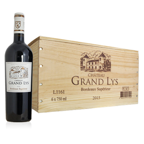 Chateau Grand Lys Bordeaux Superieur Single Bottle