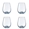 Rona Drinkmaster 33 Stemless Wine Glasses - Set of 4