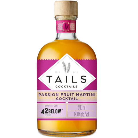 Tails Ready to Serve Passion Fruit Martini Cocktail 50cl (4 cocktails)