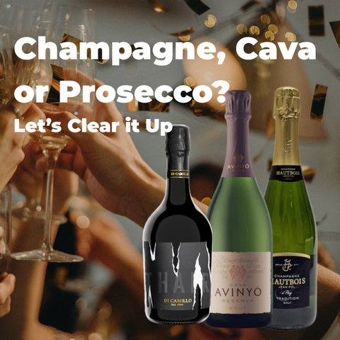 Champagne, Cava or Prosecco? Let's clear it up!