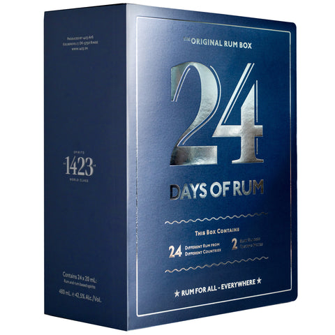 24 Days of Rum Advent Calendar | Blue Edition ***NEW FOR CHRISTMAS 2026***