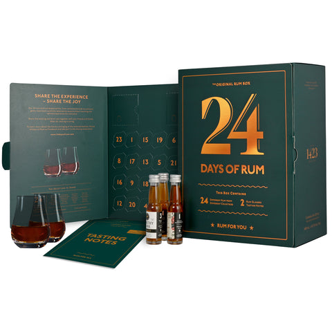 24 Days of Rum Advent Calendar | Green Edition ***NEW FOR CHRISTMAS 2026***