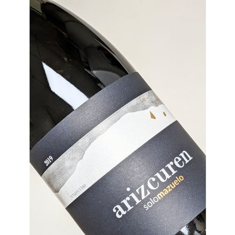 Arizcuren Solo Mazuelo Rioja