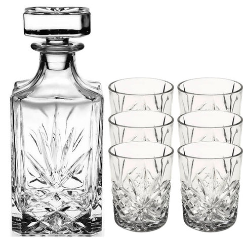 Tipperary Crystal Whiskey Decanter Set