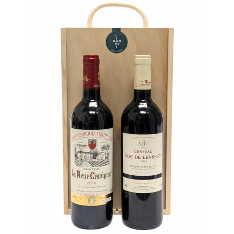 Best of Bordeaux Wooden Twin Pack