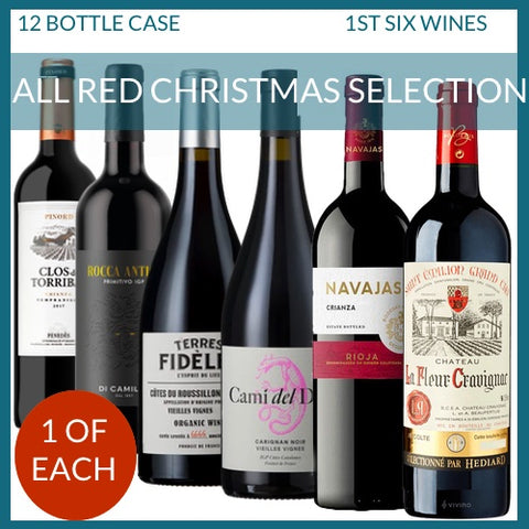 The All Red Christmas Selection - 12 Bottles for Christmas | Save €20