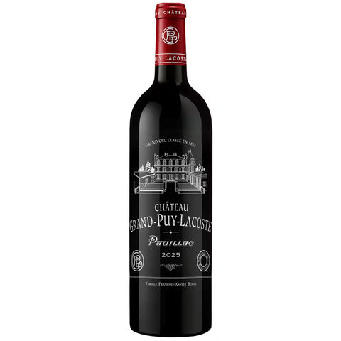 Chateau Grand Puy Lacoste Pauillac 2025 En Primeur 6 Btl. Case