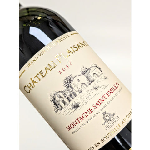 Chateau Plaisance Montagne Saint Emilion Single Bottle