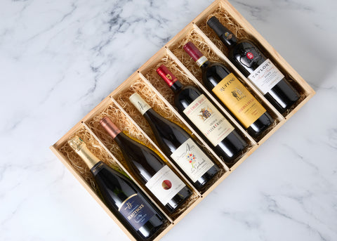 Christmas Day Chairmans Wine Box 2026 in wooden gift box