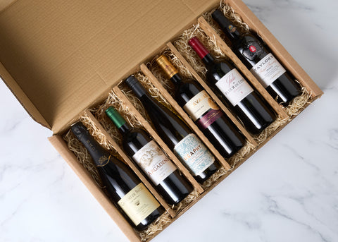 Christmas Day Luxury Wine Box 2026 in card gift box