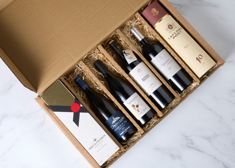 Christmas Day Presidents Wine Box 2026 in card gift box
