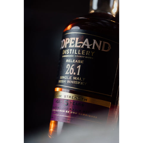 Copeland 26.1 Release Double Distilled Single Malt Irish Whiskey