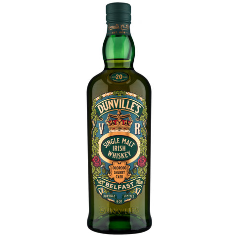 Dunville’s Oloroso 20 Year Old Single Malt Irish Whiskey