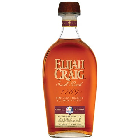Elijah Craig Ryder Cup Edition Bourbon