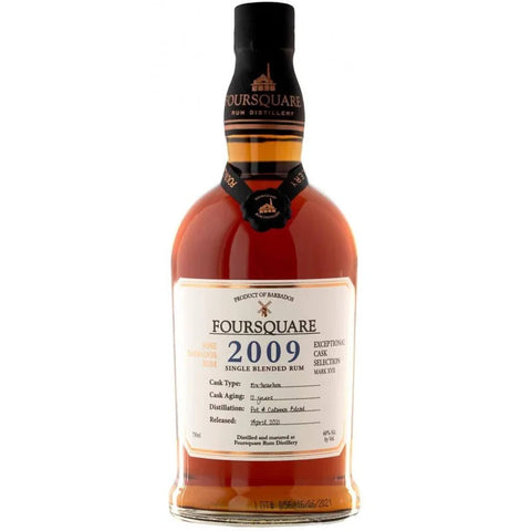 Foursquare 2009 12 Year Old- Exceptional Cask Selection Rum **Limited Edition**