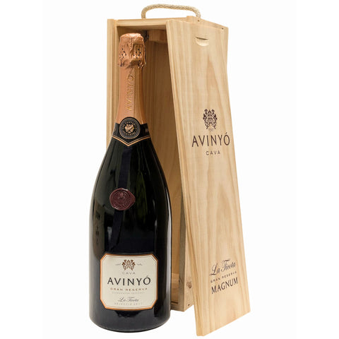 Avinyo La Ticota 2017 Gran Reserva Brut Cava Single Magnum in Wood