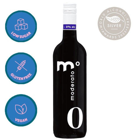 Moderato Alcohol Free Red Wine Single Bottle