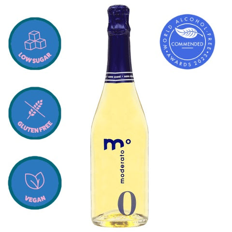 Moderato Alcohol Free Bulle Sparkling Wine Single Bottle