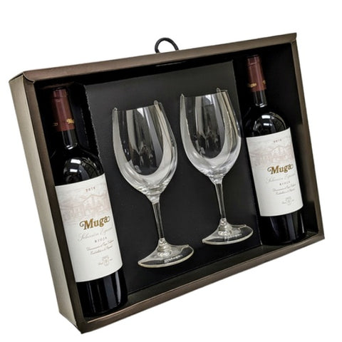 Muga Selection Especial & Riedel Rioja Glass Set