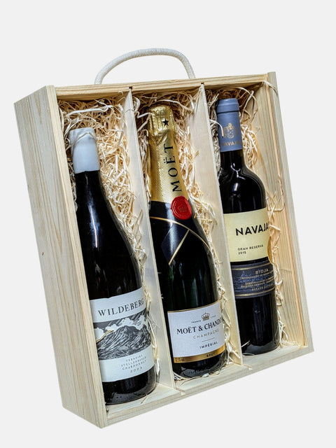 Chardonnay, Moet, Gran Reserva Rioja Three