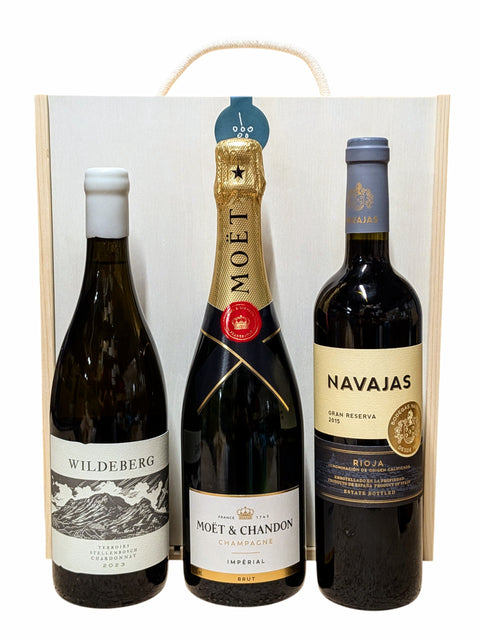 Chardonnay, Moet, Gran Reserva Rioja Three