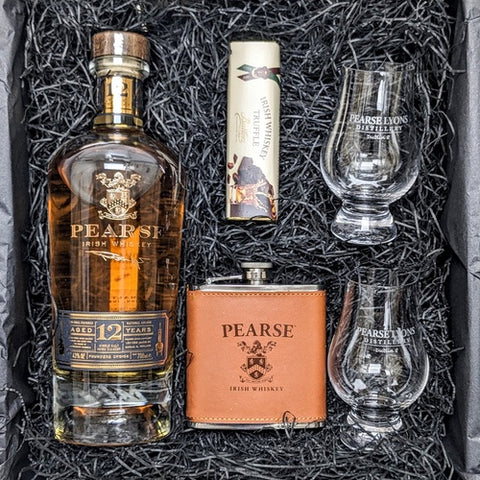 Pearse Lyons 12 Year Old Irish Whiskey Wooden Gift Box