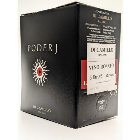 Poderj Vino Rosato Box Wine 5 Litres