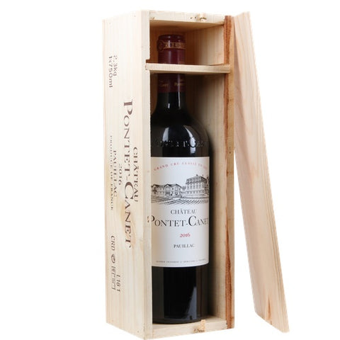 Chateau Pontet Canet Grand Cru Classe 2016 Single Bottle In Wood
