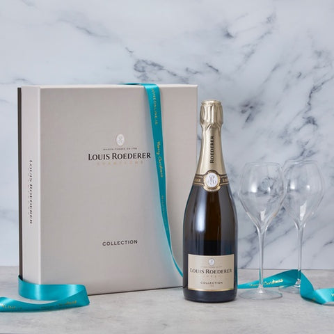 Louis Roederer Champagne & Glasses Gift Box