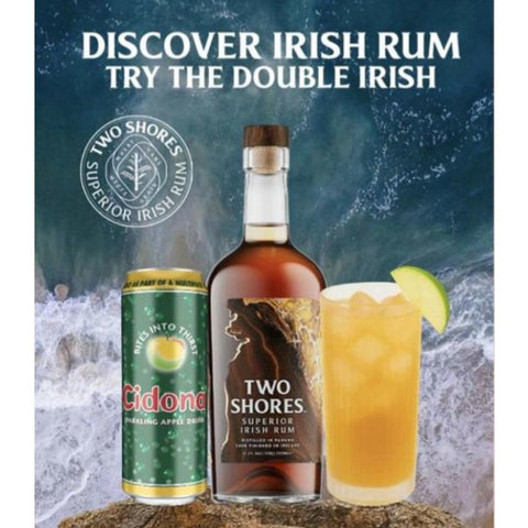 Two shores Superior Irish Rum