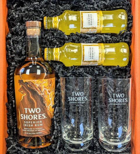 Two Shores Superior Irish Rum Gift Hamper