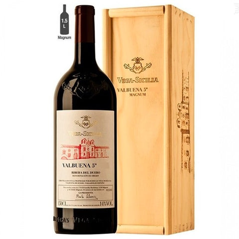 Vega Sicilia Valbuena 5 2017 Magnum in Wood