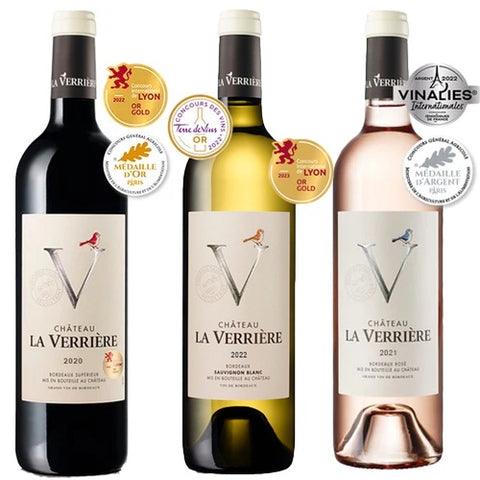 Chateau La Verriere Bordeaux Collection Three