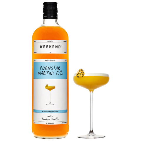 Weekend Pornstar Martini 0% Alcohol Free 1L (serves 8)
