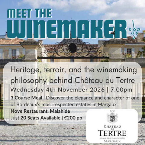 Meet the Winemaker | Chateau du Tertre | Wednesday 4th November 2026