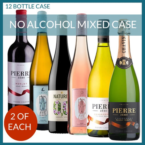 No Alcohol Wines Mixed Case - 12 Bottles