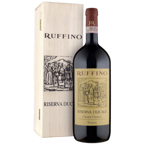 Ruffino Riserva Ducale Chianti Classico DOCG Magnum (150cl) in Wooden Case