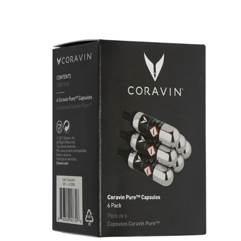 Coravin - six Refill Argon Canisters