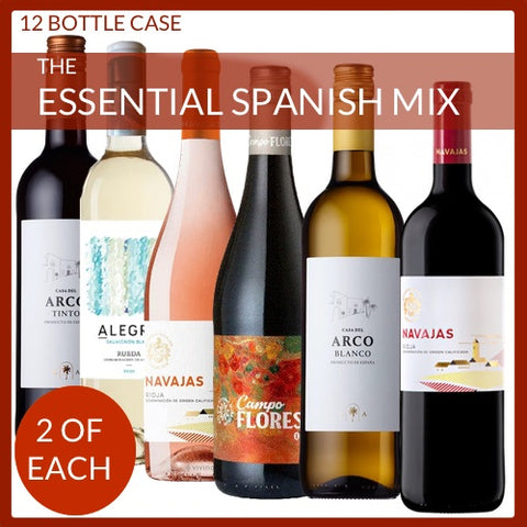 Essential Spanish Mixed Case- 12 Bottles