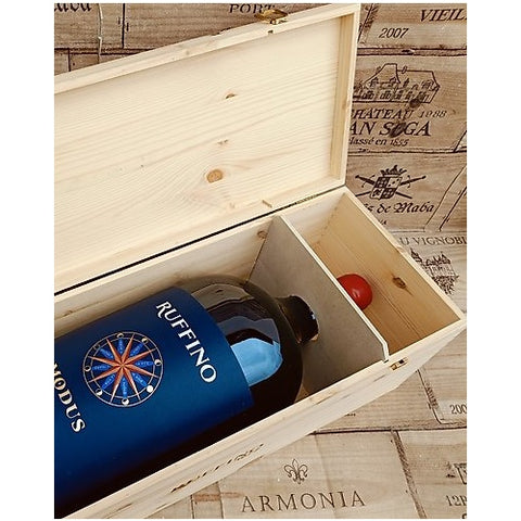 Ruffino Modus Blue Magnum in Wooden Gift Box