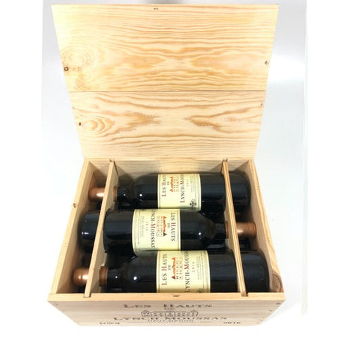 Les Hauts de Lynch Moussas 2019  (Wooden Case)