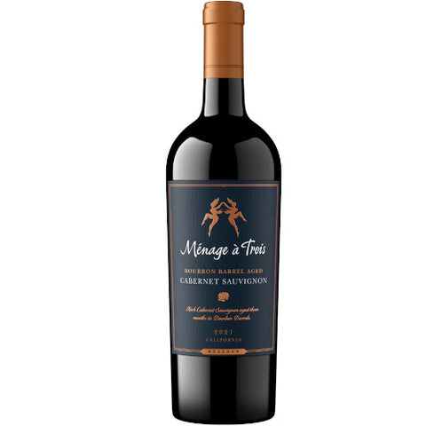 Ménage a Trois Bourbon barrel Cabernet Sauvignon