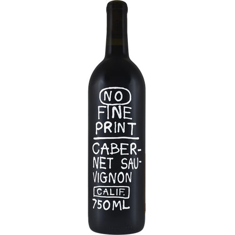 No Fine Print Cabernet Sauvignon