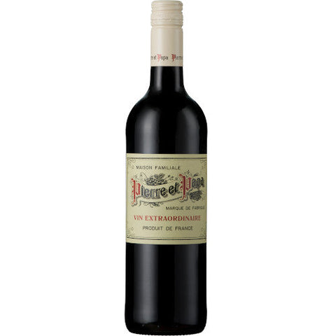 Pierre et Papa, Red, IGP Pays d'Oc Single Bottle