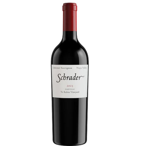 Schrader Napa Valley Oakville To Kalon Vineyard  Cabernet Sauvignon 2023 *** PreSale Lands Jan 2026 ***