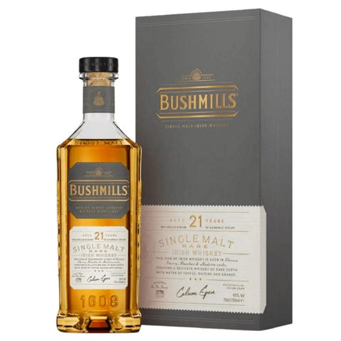 Bushmills 21 Year Old Single Malt Irish Whiskey