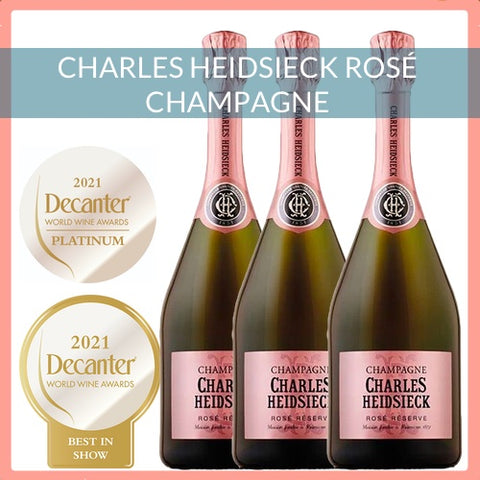 Charles Heidsieck, Rosé Réserve NV single Bottle