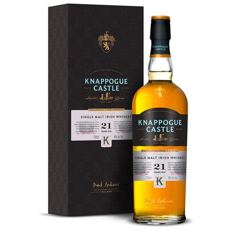 Knappogue 21 Year Old Single Malt Irish Whiskey